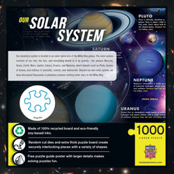Our Solar System - 1000 Piece Jigsaw Puzzle (ONLINE ORDER ONLY)