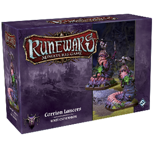 Runewars Miniatures Game: Carrion Lancers Unit Expansion Pack (ONLINE ORDER ONLY)