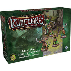 Runewars Miniatures Game: Latari Elves Infantry Command (ONLINE ORDER ONLY)