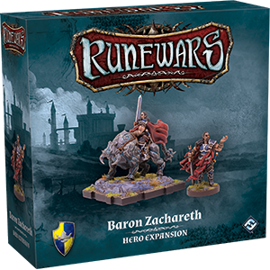 Runewars Miniatures Game: Baron Zachareth Hero Expansion (ONLINE ORDER ONLY)