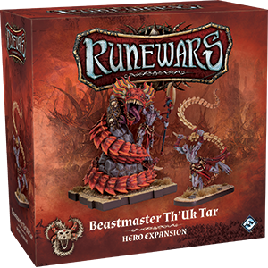 Runewars Miniatures Game: Beastmaster Th'Uk Tar Hero Expansion (ONLINE ORDER ONLY)