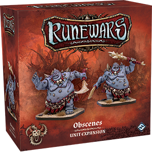 Runewars Miniatures Game: Obscenes Unit Expansion (ONLINE ORDER ONLY)