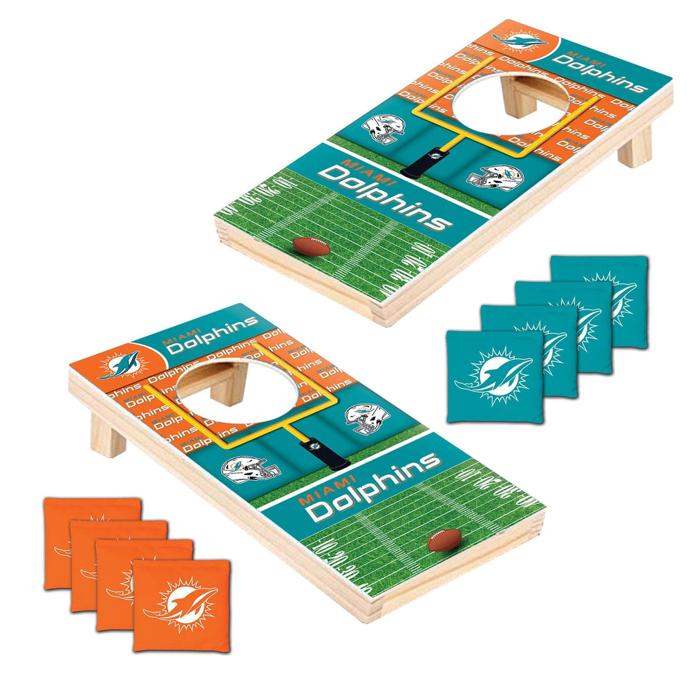 Miami Dolphins - NFL Tabletop Cornhole (ONLINE ORDER ONLY)