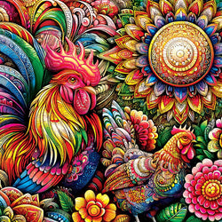 Kaleidoscope - Sunrise Serenade 300 Piece EZ Grip Jigsaw Puzzle