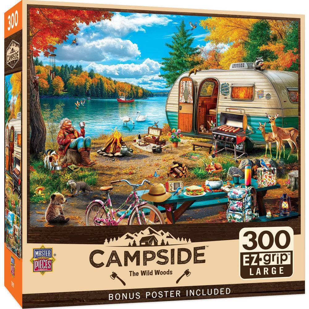 Campside - The Wild Woods 300 Piece EZ Grip Jigsaw Puzzle