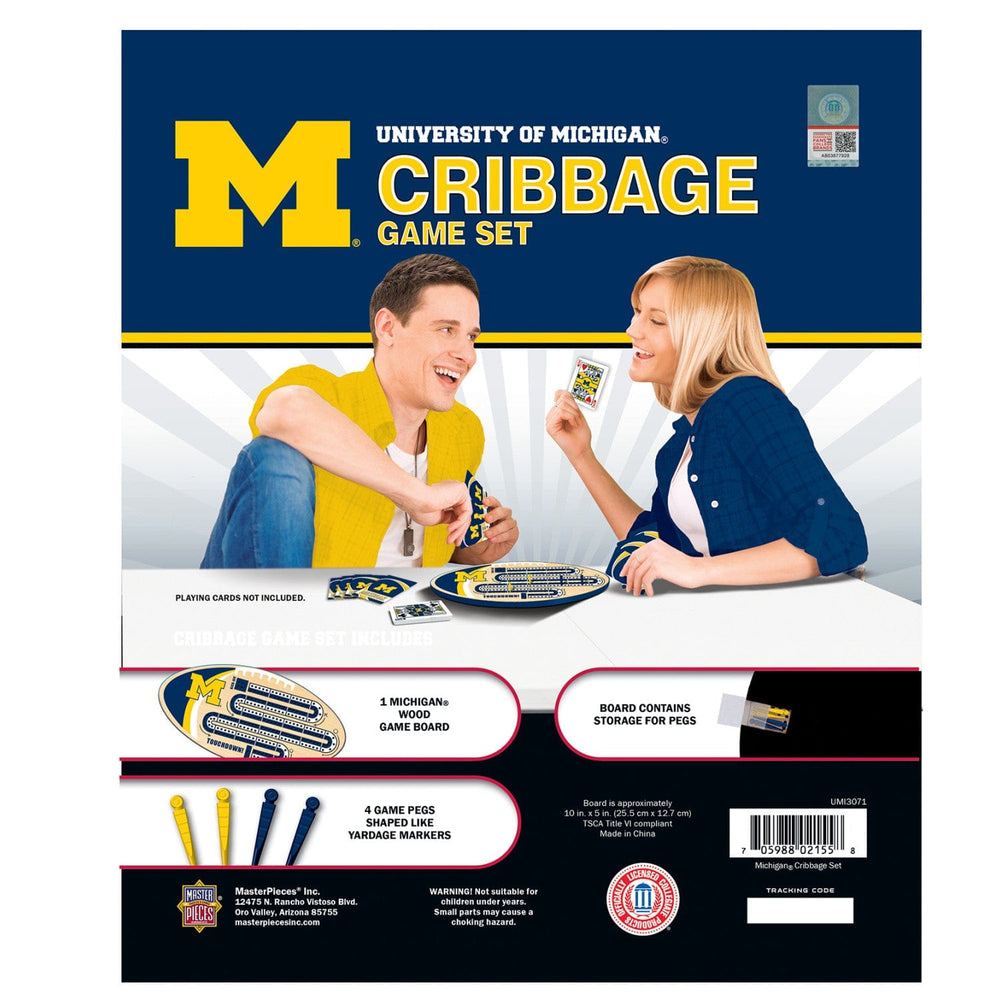 Michigan Wolverines Cribbage (ONLINE ORDER ONLY)