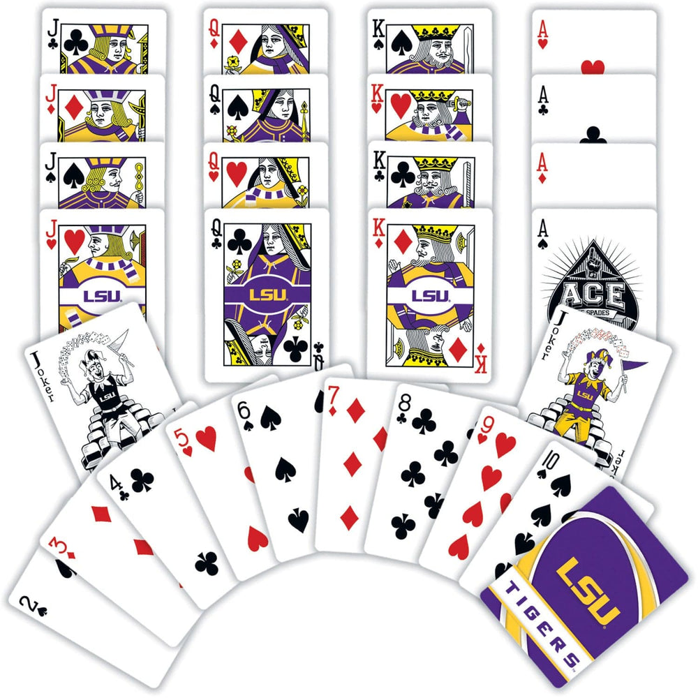 LSU Tigers Playing Cards - 54 Card Deck
