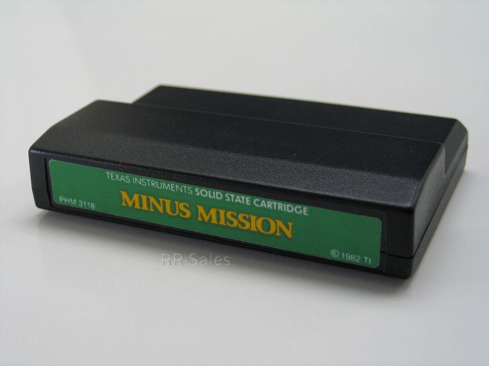 Minus Mission (TI-99) (ONLINE ORDER ONLY)