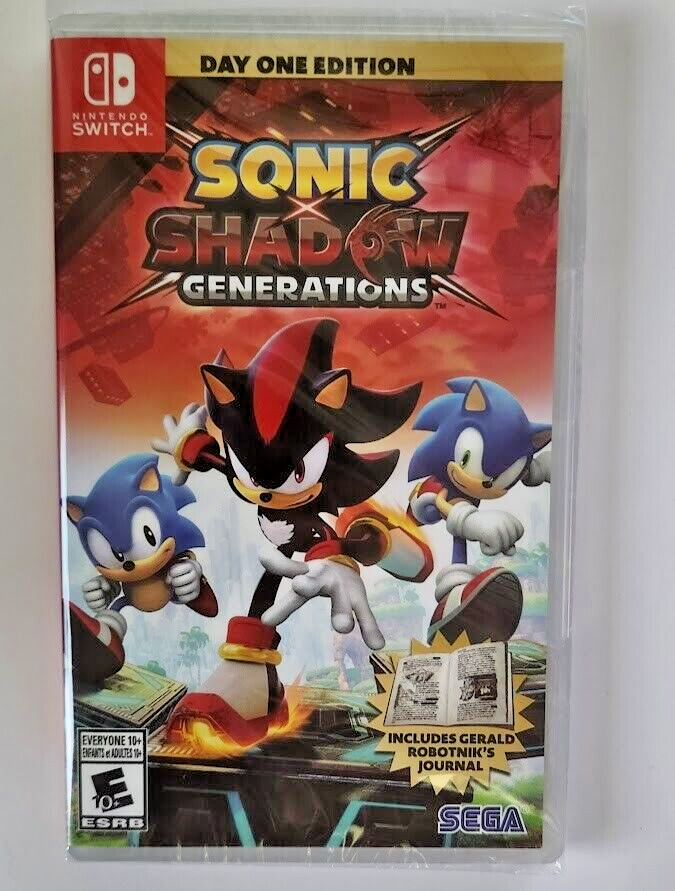 Sonic x Shadow Generations Day One Edition (Nintendo Switch) (ONLINE ORDER ONLY)