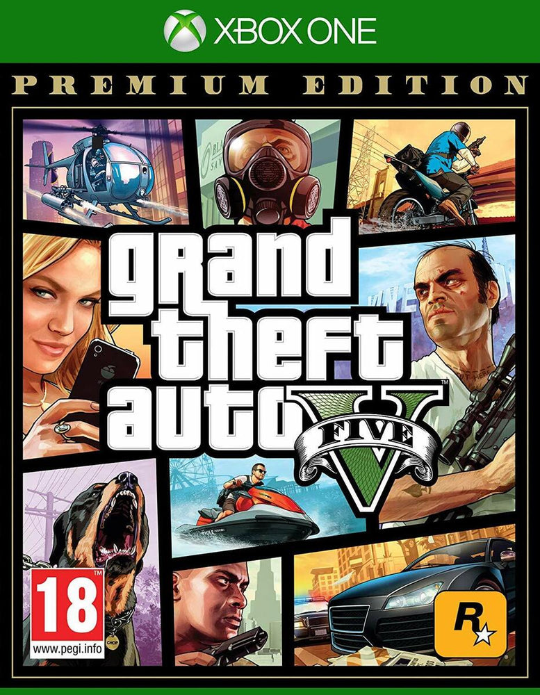 Grand Theft Auto V: Premium Edition [European Import] (Xbox One) (Online Only)