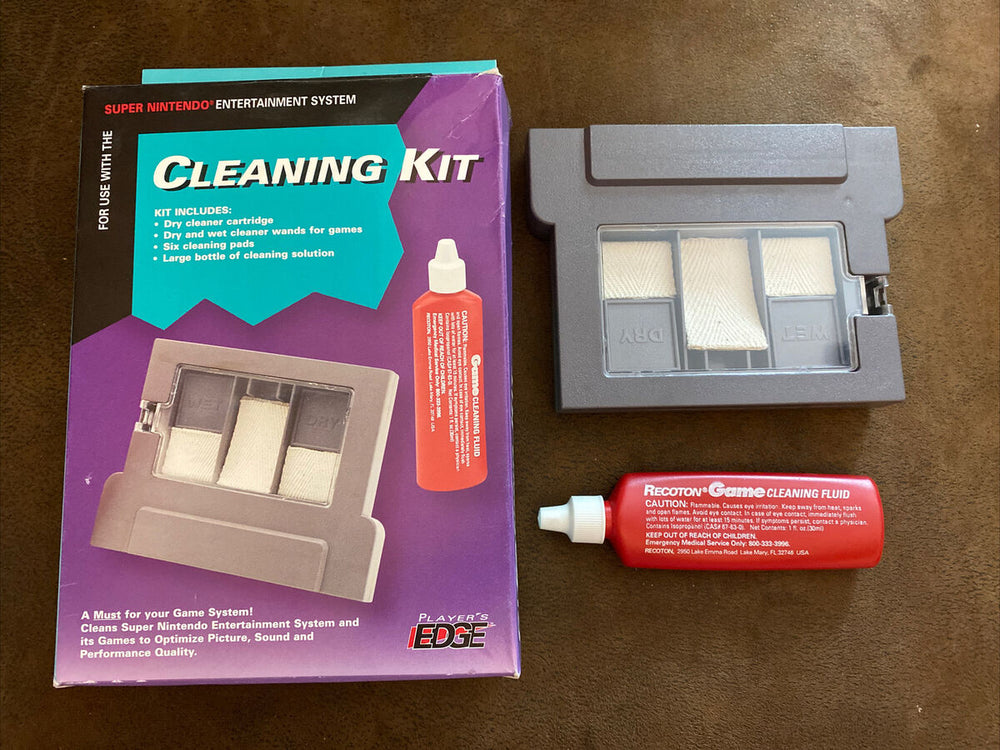 Super Nintendo Cleaning Kit (Super Nintendo) (Online Order Only)