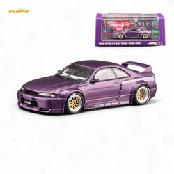 Inno64 NISSAN SKYLINE GT-R (R33) "PANDEM ROCKET BUNNY" Purple 1:64 (ONLINE ORDER ONLY)