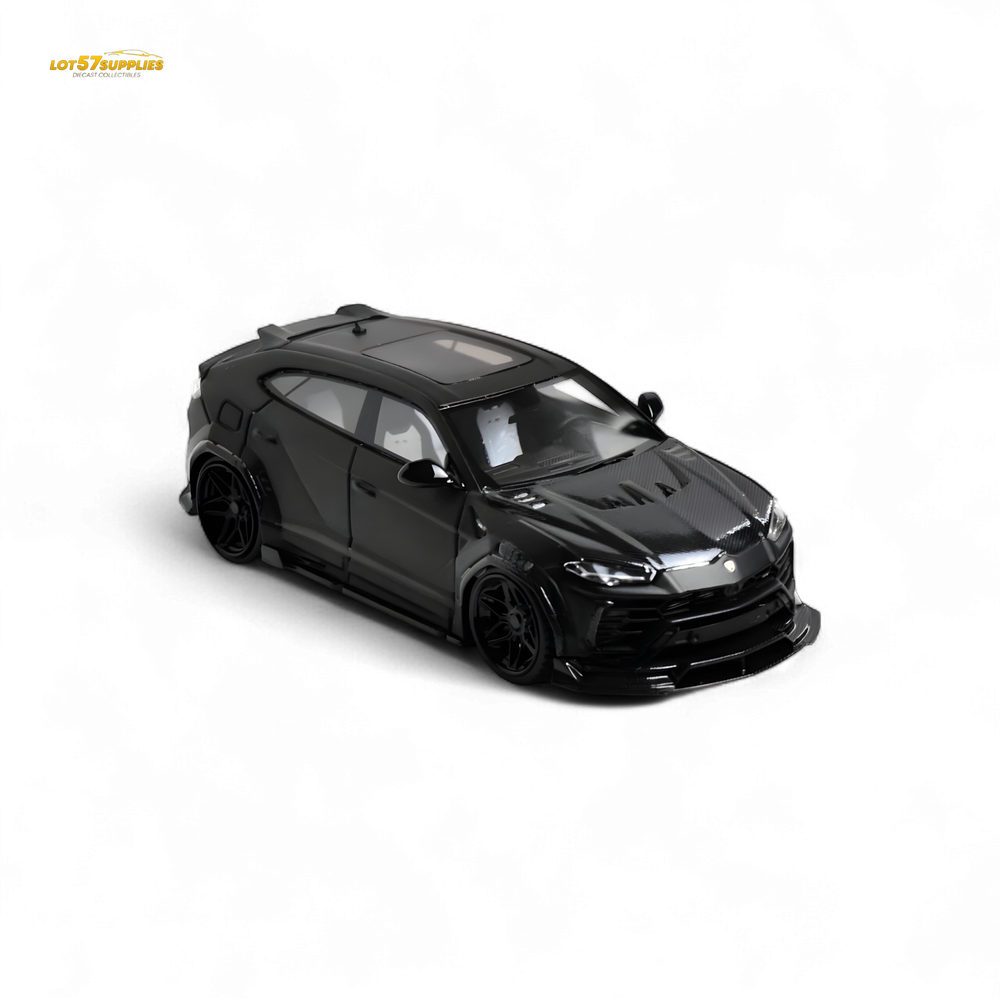 Flame Lamborghini Urus LBWK Matte Black Resin 1:64 (ONLINE ORDER ONLY)