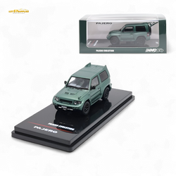 Inno64 MITSUBISHI PAJERO EVOLUTION Satin Green 1:64 (ONLINE ORDER ONLY)
