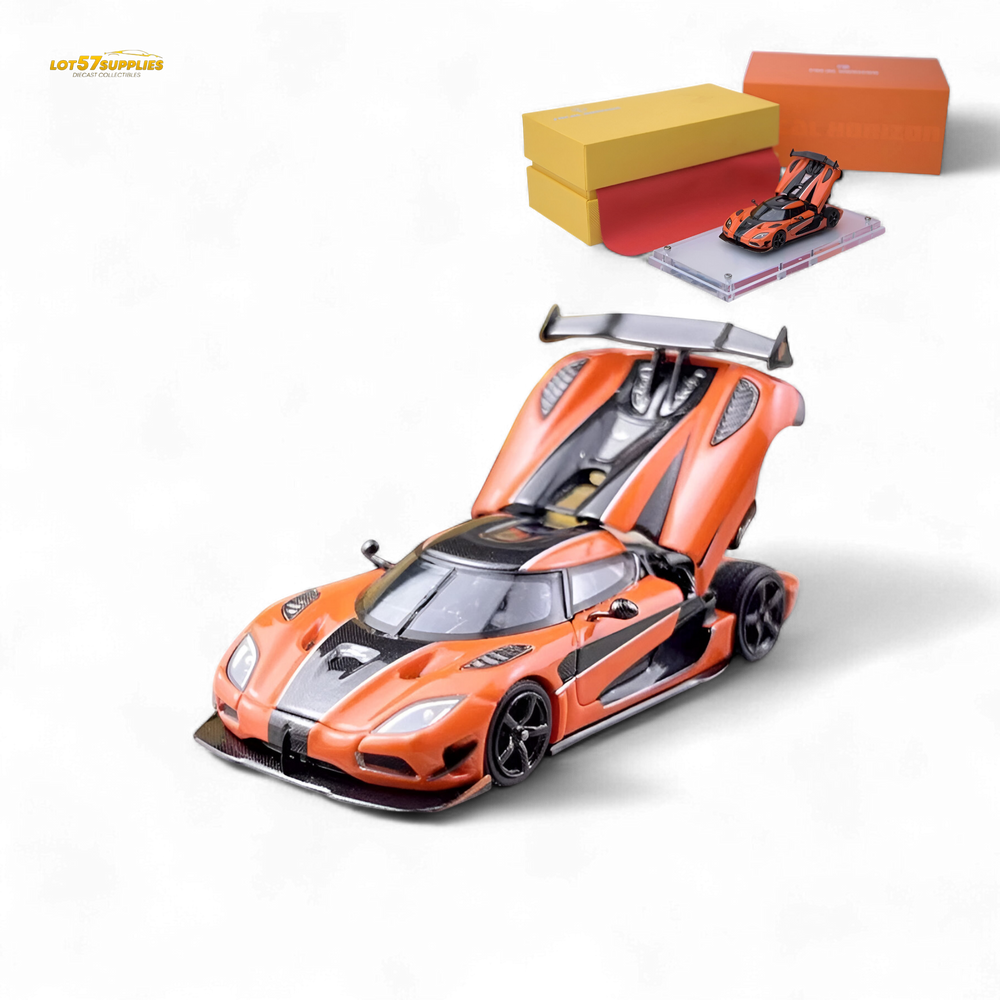 Focal Horizon Agera RS Speed Edition - Orange - Openable 1:64 (ONLINE ORDER ONLY)