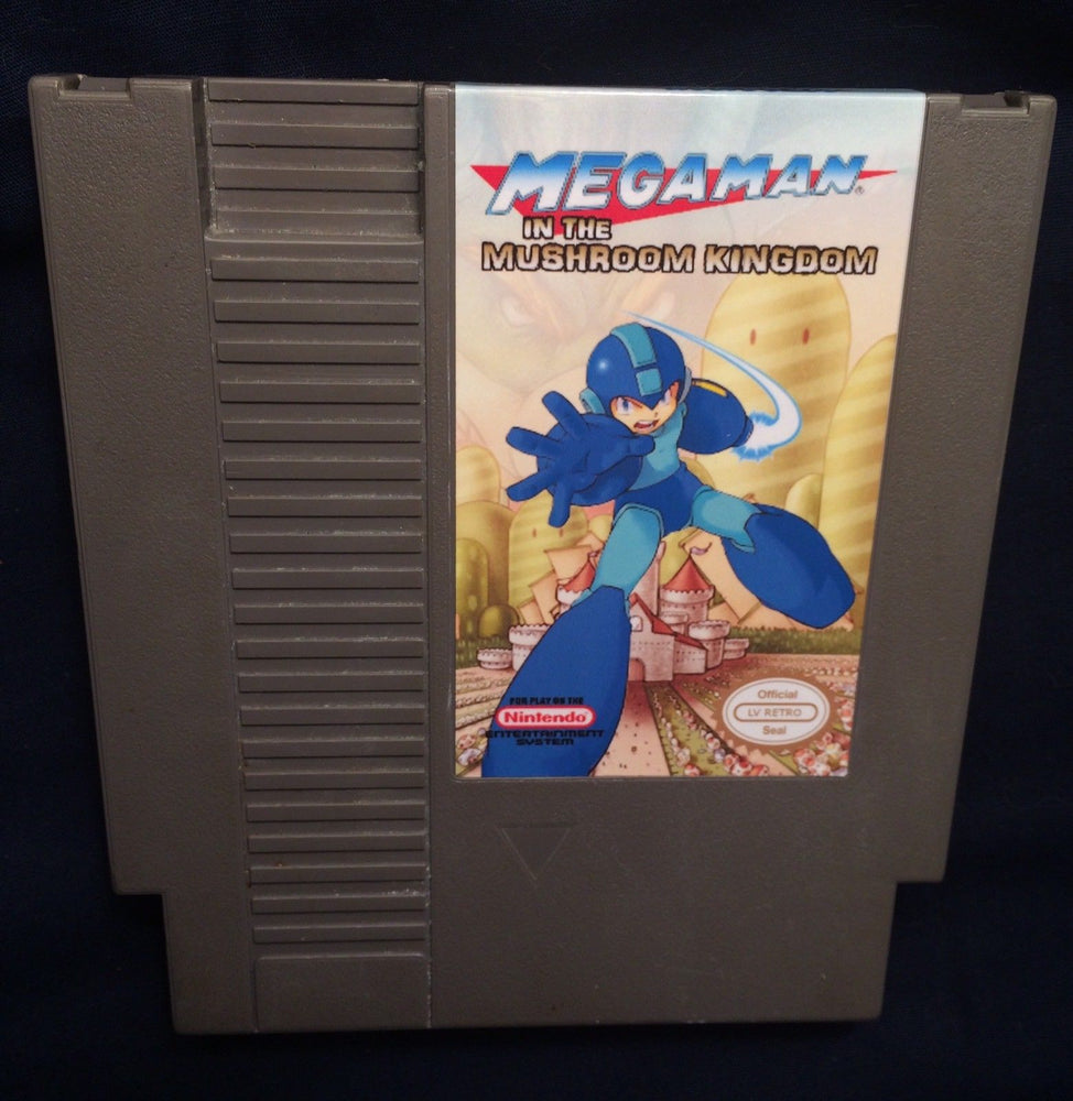 Mega Man In The Mushroom Kingdom (Nintendo NES) (Online Only)