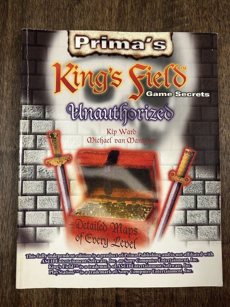 King's Field + Prima Guide Book Bundle (Playstation) (ONLINE ORDER ONLY)