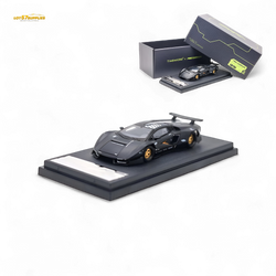TimeMicro × PSC DESIGN Countach - Black 1:64 TM647701 (ONLINE ORDER ONLY)