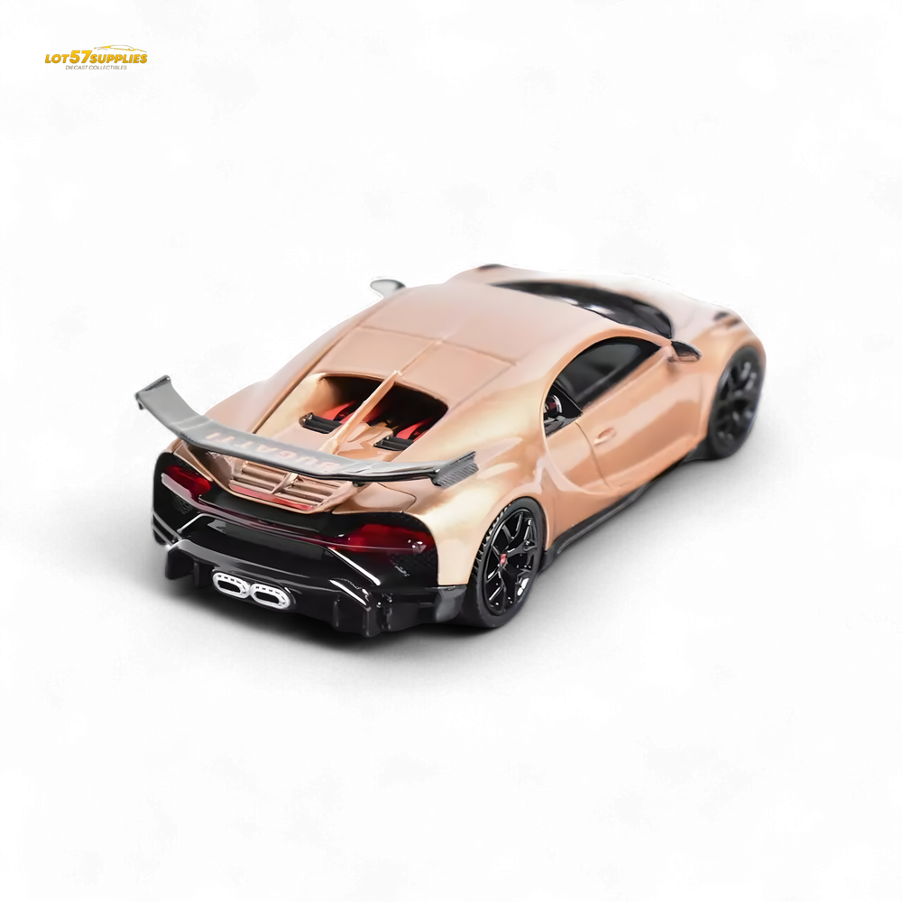 YM Model Bugatti Chiron PUR SPORT in Fantasy Rose Gold Limited to 299 Pcs 1:64 (ONLINE ORDER ONLY)