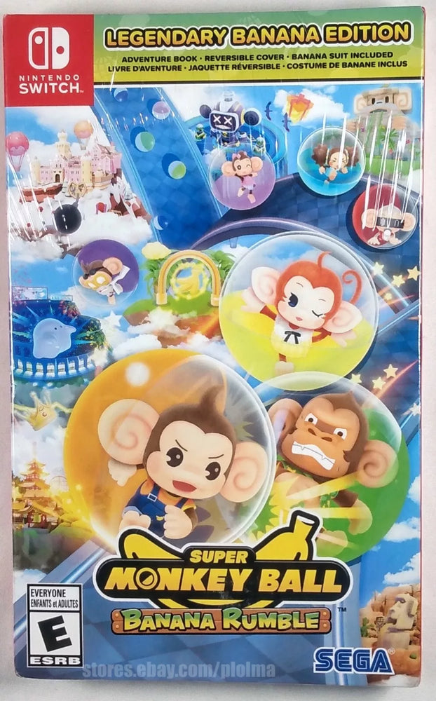Super Monkey Ball Banana Rumble: Legendary Banana Edition (Nintendo Switch) (ONLINE ORDER ONLY)
