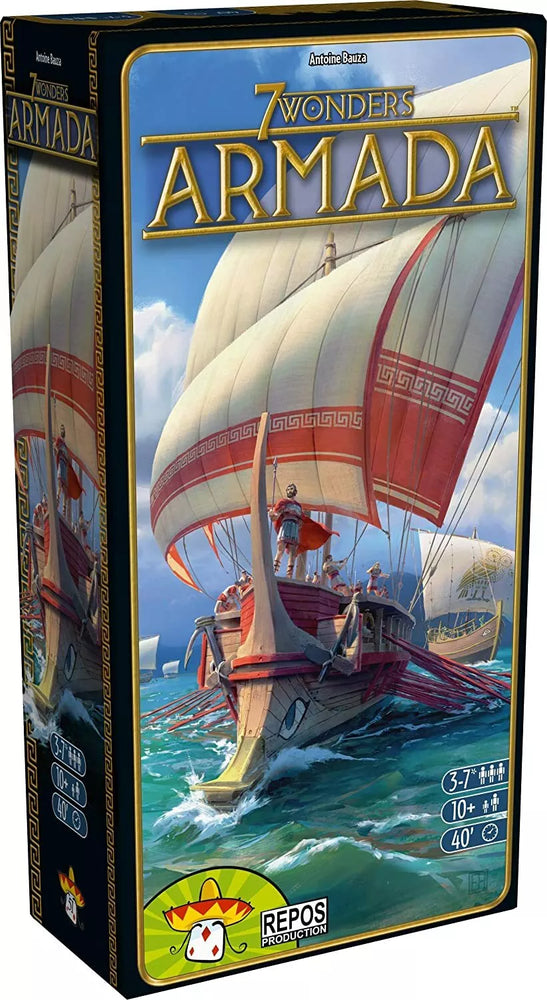 7 Wonders (First Edition): Armada - Board Game (Online Order Only)