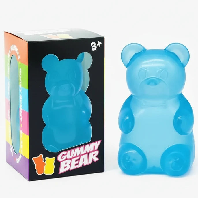 Schylling Nee-Doh Gummy Bear: Blue Gummy Bear (ONLINE ORDER ONLY)