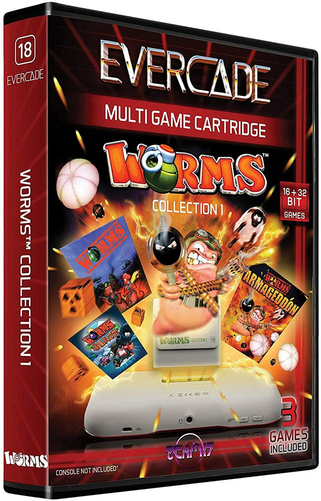 Worms Collection 1 (Evercade) (ONLINE ORDER ONLY)