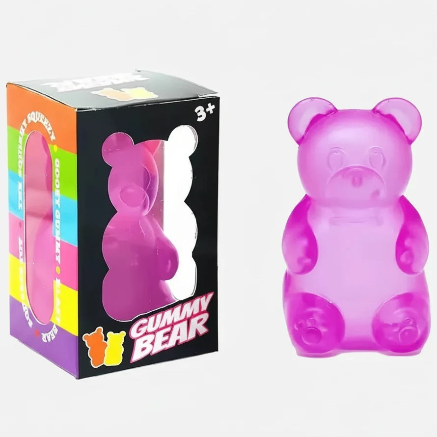 Schylling Nee-Doh Gummy Bear: Purple Gummy Bear (ONLINE ORDER ONLY)