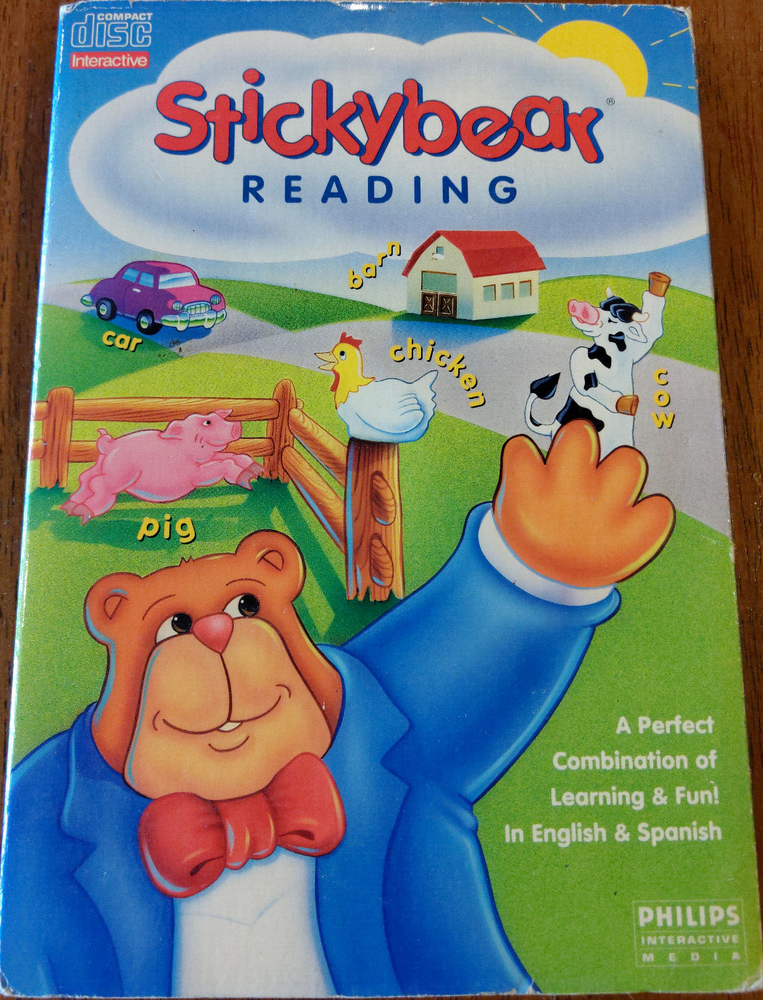 Stickybear Reading [Long Box] (CD-i) (ONLINE ORDER ONLY)