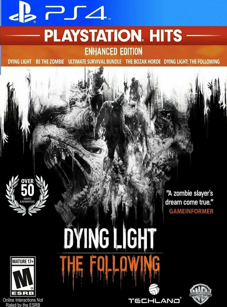 Dying Light the Following Enhanced Edition (Playstation Hits) (Playstation 4) (Online Only)