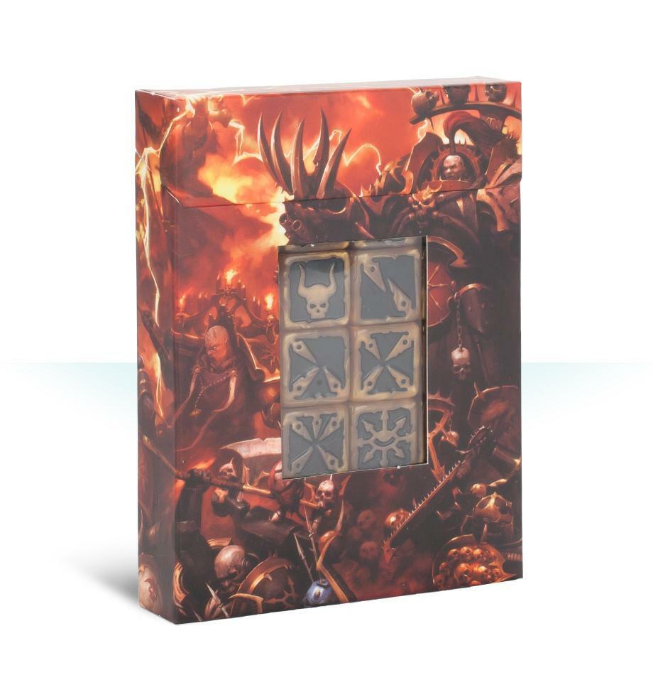 Warhammer 40k Dice: Chaos Space Marines (ONLINE ORDER ONLY)