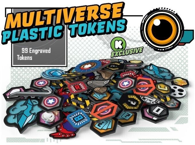 Marvel United: Multiverse Plastic Tokens - Kickstarter Exclusive (ONLINE ORDER ONLY)