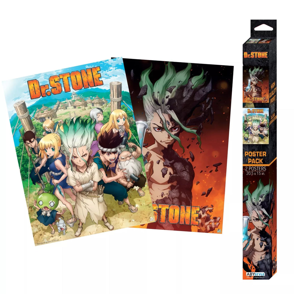 Dr. Stone Boxed Poster Set (ONLINE ORDER ONLY)