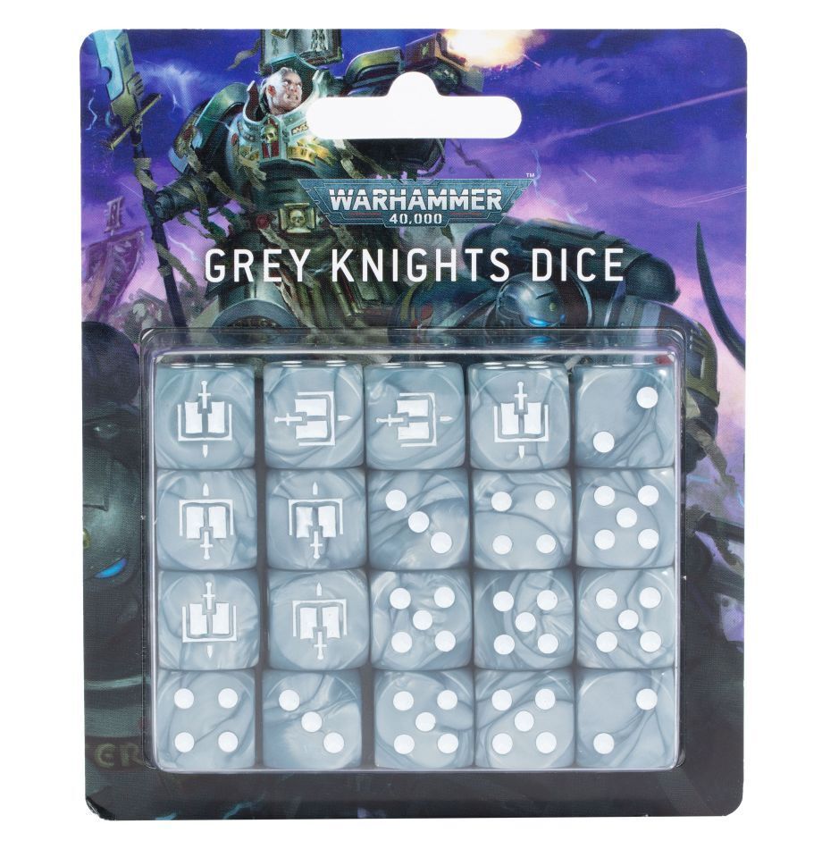 Warhammer 40k Dice: Grey Knights (ONLINE ORDER ONLY)