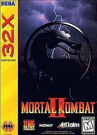 Mortal Kombat II 32X (Sega Genesis) (ONLINE ORDER ONLY)