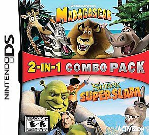 Madagascar / Shrek SuperSlam: 2-in-1 Combo Pack (Nintendo DS) (ONLINE ORDER ONLY)