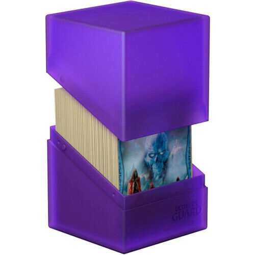 Ultimate Guard Boulder 100+ Amethyst - Deck Case Box (ONLINE ORDER ONLY)