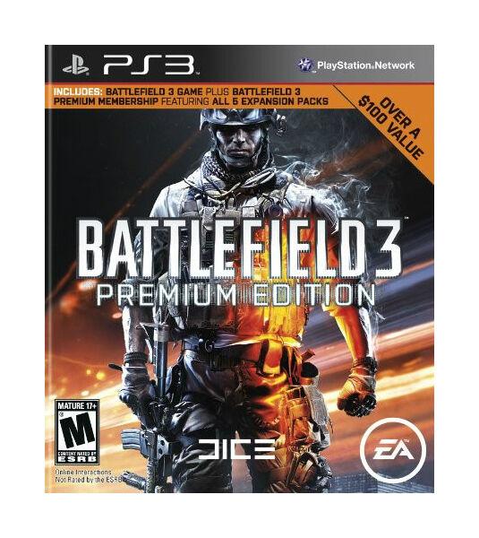 Battlefield 3 Premium Edition (Playstation 3) (Online Order Only)