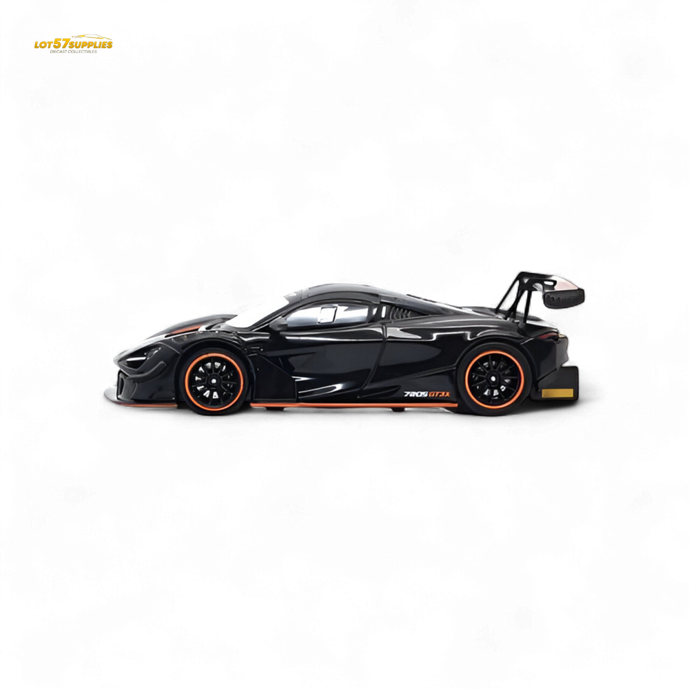 CM MODEL McLaren 720SGT3X - Black 1:64 (ONLINE ORDER ONLY)