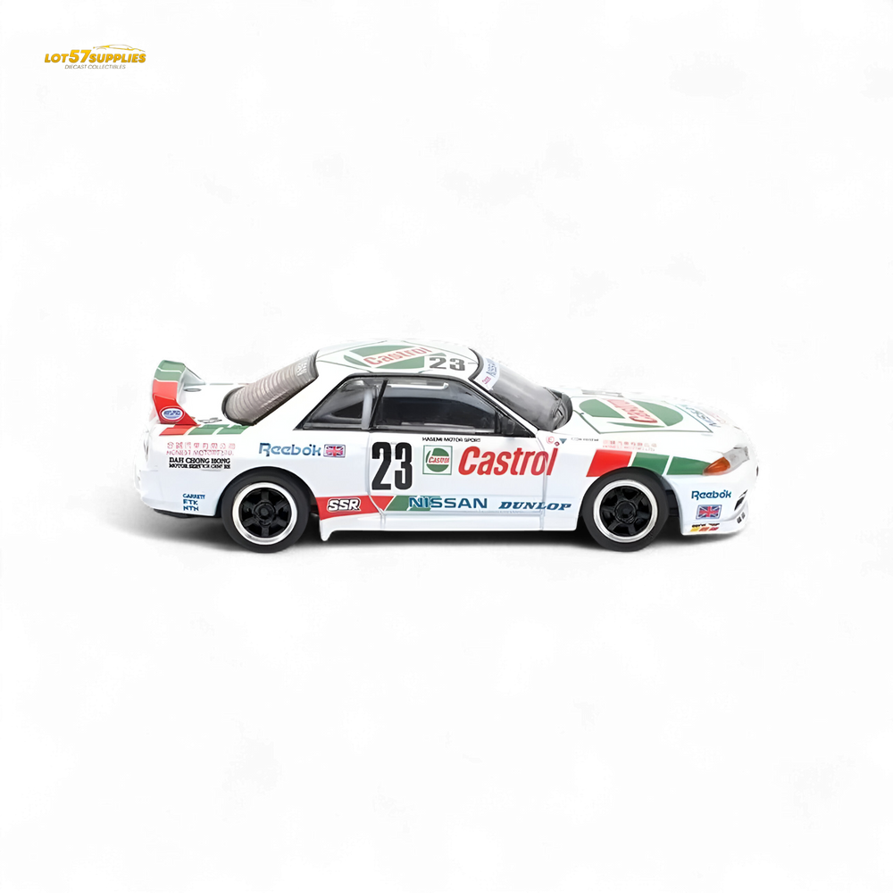 Poprace GT-R R32 MACAU GUIA RACE 1990 WINNER - White 1:64 (ONLINE ORDER ONLY)
