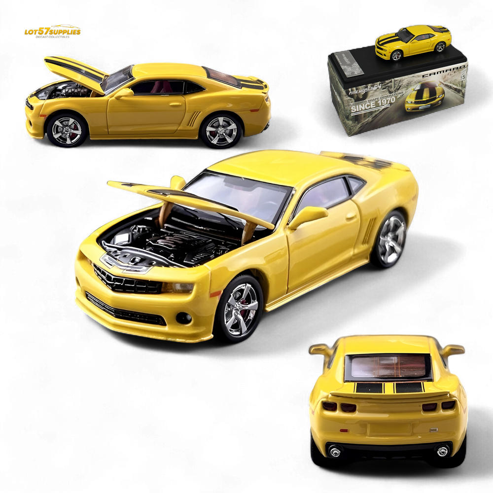Fine Works64 Chevrolet Camaro Bumblebee Yellow 1:64