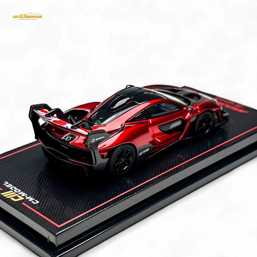 CM Model SennaGTR - Metallic red 1:64 (ONLINE ORDER ONLY)