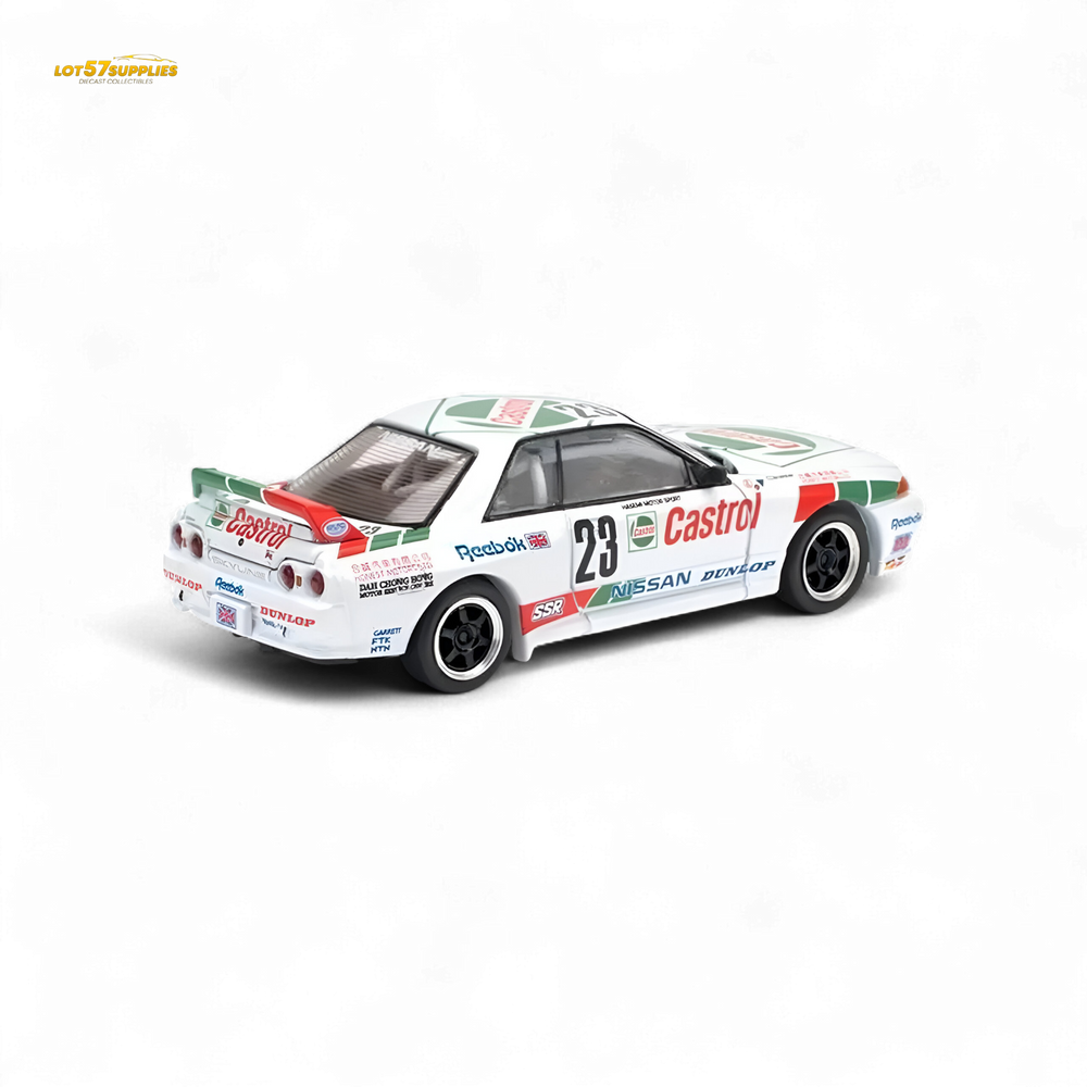 Poprace GT-R R32 MACAU GUIA RACE 1990 WINNER - White 1:64 (ONLINE ORDER ONLY)