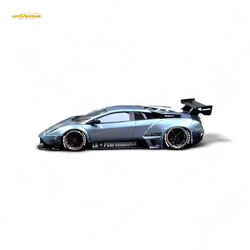 Error404 Lamborghini Murcielago LBWK - Ice Blue High Tail 1:64 (ONLINE ORDER ONLY)