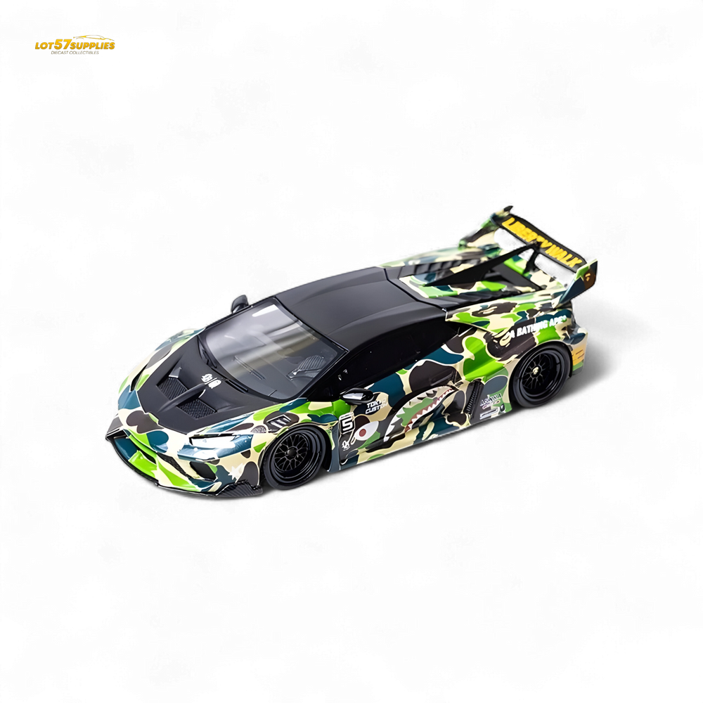 (Pre-order) Flame Huracan LP610-4 LWBK WideBody Resin - 1:64 (ONLINE ORDER ONLY)