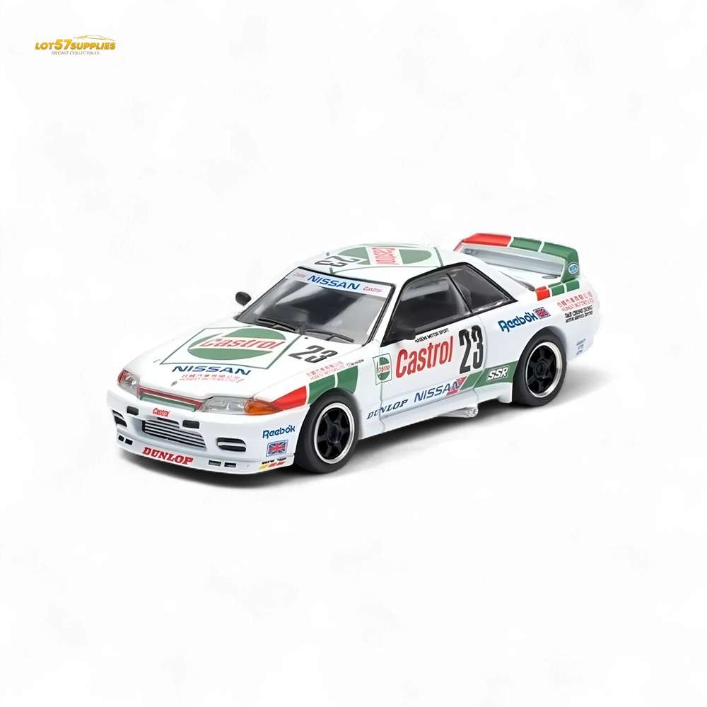 Poprace GT-R R32 MACAU GUIA RACE 1990 WINNER - White 1:64 (ONLINE ORDER ONLY)