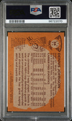1981 TOPPS DENNIS JOHNSON  #34 - PSA 9 (Online Order Only)