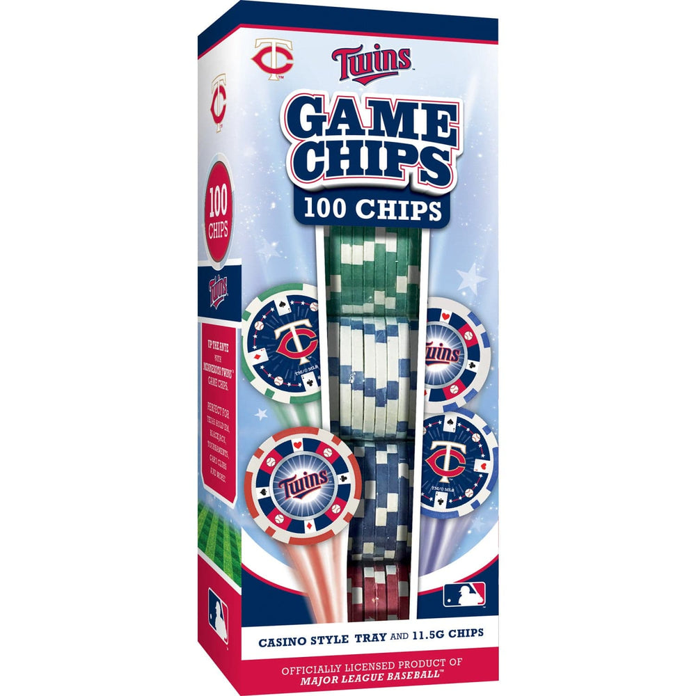 Minnesota Twins 100 Piece Poker Chips (ONLINE ORDER ONLY)