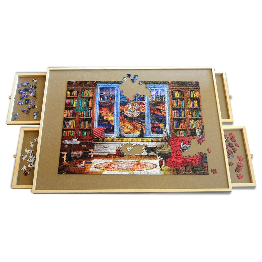 Wood Jigsaw Puzzle Table - 27"x35" (ONLINE ORDER ONLY)