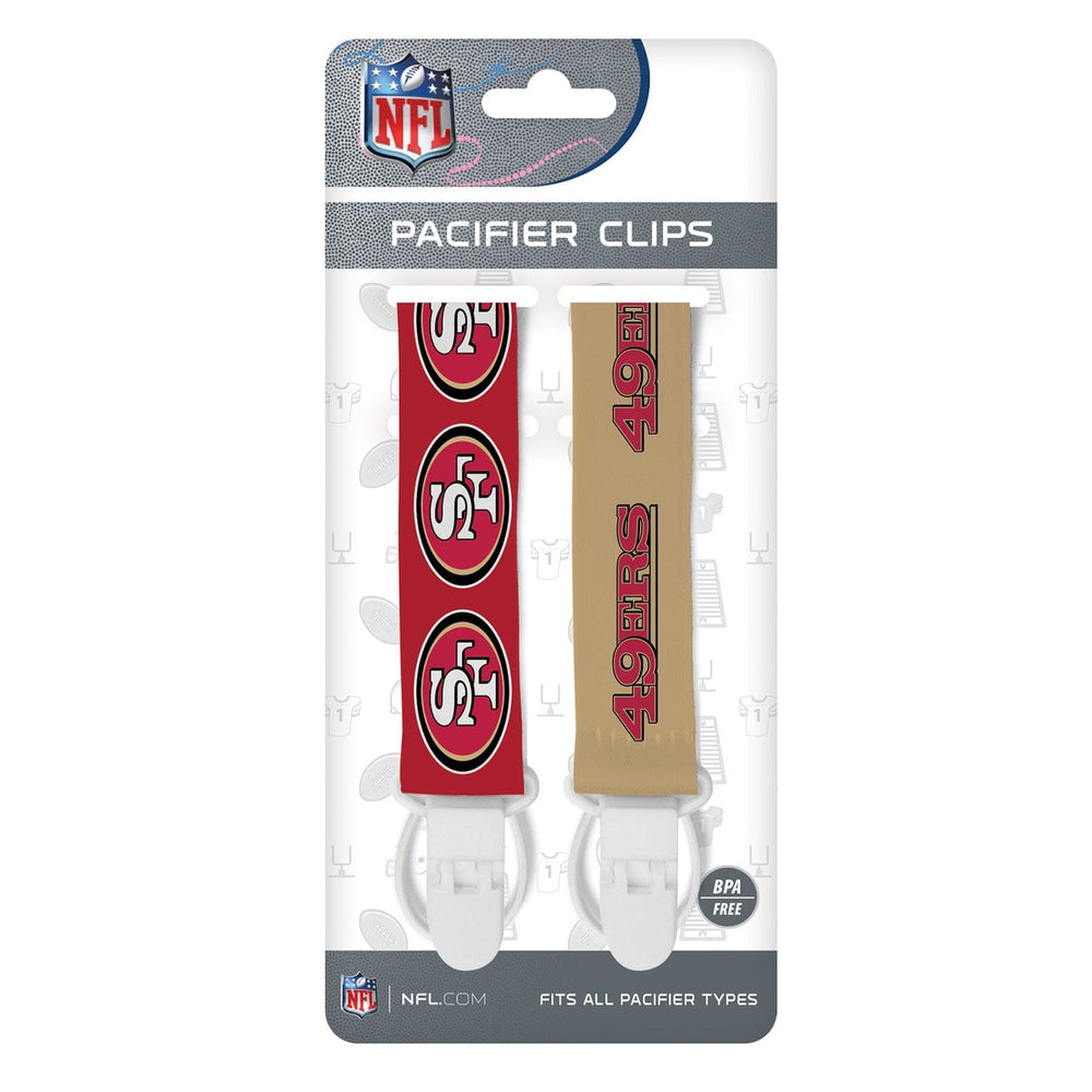 San Francisco 49ers - Pacifier Clip 2-Pack